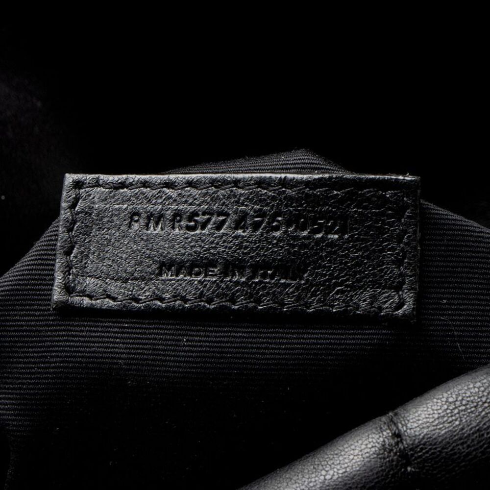 Saint Laurent Lambskin Monogram Puffer LouLou Medium Shoulder Bag - Picture 6 of 12